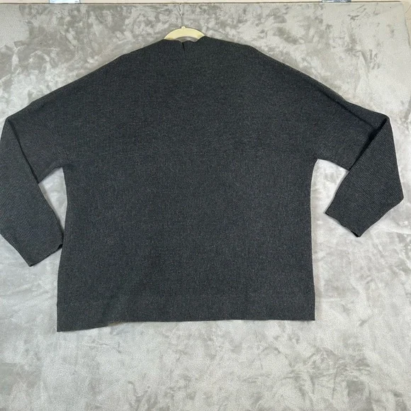 Banana Republic cozy ribbed merino wool blend open cardigan - Picture 8 of 9